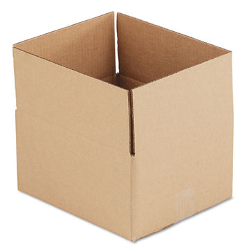 General Supply Fixed-depth Shipping Boxes, Regular Slotted Container (rsc), 12" X 10" X 6", Brown Kraft, 25-bundle freeshipping - TVN Wholesale